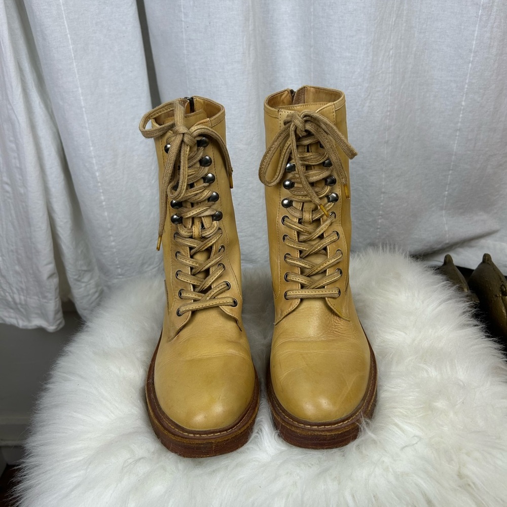Free People Santa Fe Lace-Up Boots
